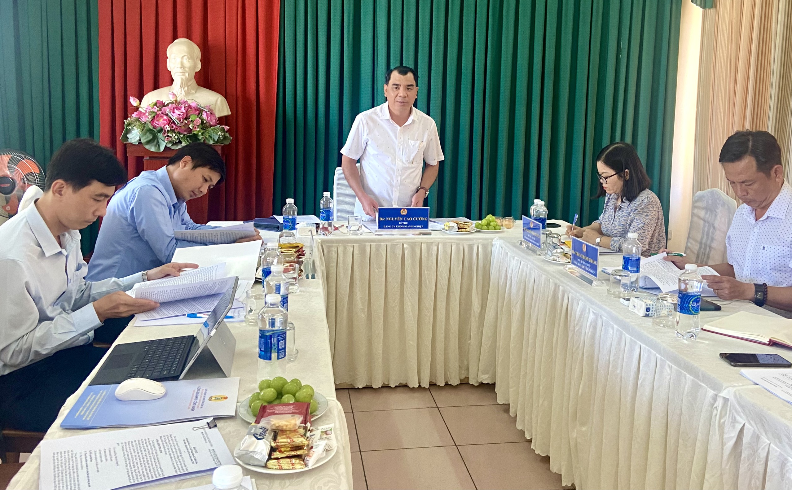 Kiểm tra thực hiện nghị quyết, chỉ thị của Đảng năm 2023 tại Chi bộ Công đoàn Khu Công nghiệp (KCN) Biên Hòa