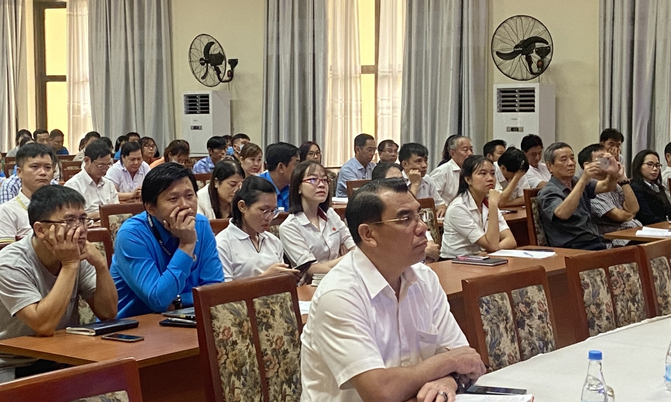 Đảng bộ Khối Doanh nghiệp tỉnh tổ chức lớp bồi dưỡng, cập nhật kiến thức năm 2023