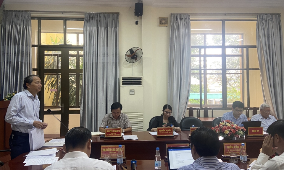 Kiểm tra việc chấp h&amp;#224;nh đối với tổ chức đảng v&amp;#224; đảng vi&amp;#234;n tại Đảng ủy Khối Doanh nghiệp tỉnh