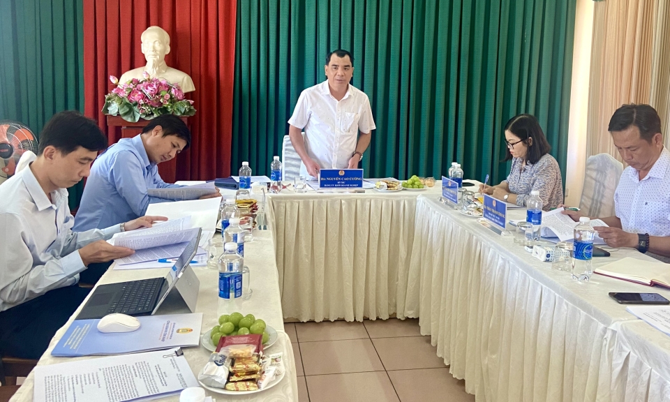 Kiểm tra thực hiện nghị quyết, chỉ thị của Đảng năm 2023 tại Chi bộ C&amp;#244;ng đo&amp;#224;n Khu C&amp;#244;ng nghiệp (KCN) Bi&amp;#234;n H&amp;#242;a