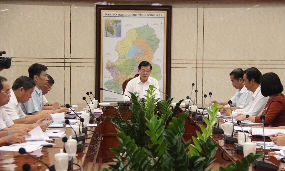 Phi&amp;#234;n họp thứ 12 của Ban Chỉ đạo ph&amp;#242;ng, chống tham nhũng, ti&amp;#234;u cực (PCTN,TC) tỉnh.