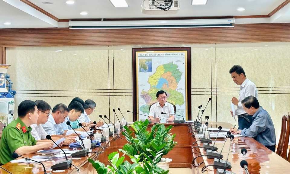 Thường trực Ban Chỉ đạo (BCĐ) ph&amp;#242;ng, chống tham nhũng, ti&amp;#234;u cực (TN,TC) tỉnh tổ chức Cuộc họp thường kỳ.