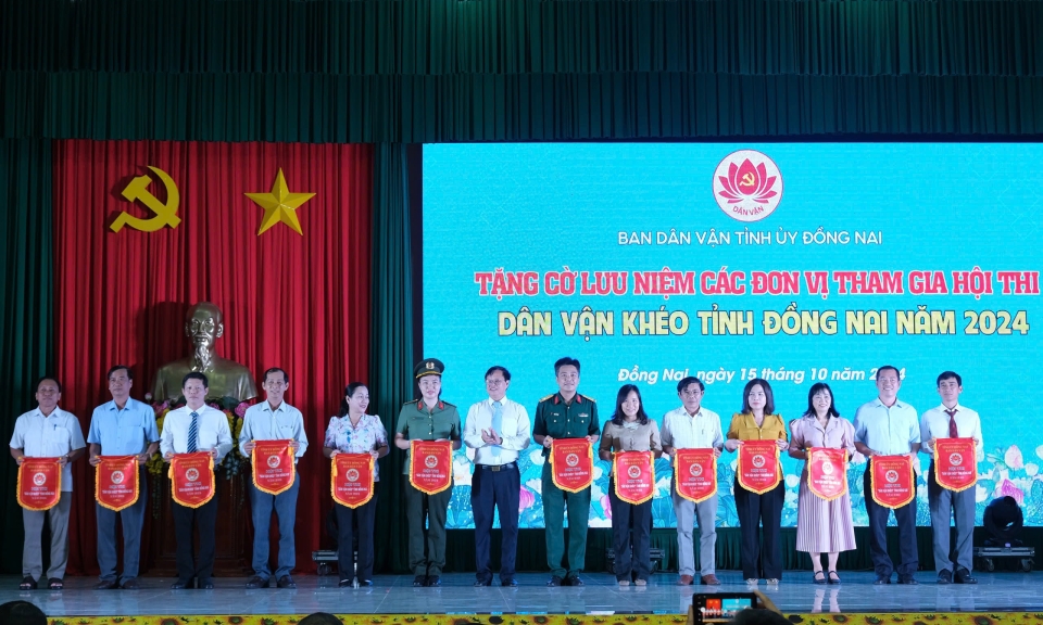 Kết quả thực hiện phong tr&amp;#224;o “D&amp;#226;n vận kh&amp;#233;o” tỉnh Đồng Nai năm 2024