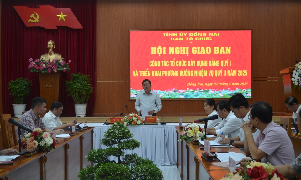 Một số kết quả nổi bật trong c&amp;#244;ng t&amp;#225;c Tổ chức x&amp;#226;y dựng Đảng (XDĐ) qu&amp;#253; I v&amp;#224; phương hướng, nhiệm vụ trọng t&amp;#226;m qu&amp;#253; II năm 2025