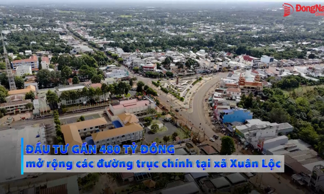 Đầu tư gần 480 tỷ đồng mở rộng các đường trục chính tại xã Xuân Lộc