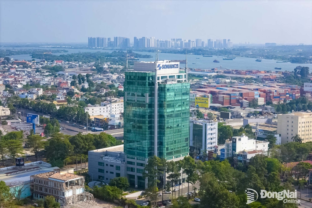 Đô thị Đồng Naiđang đượcđịnh hướnggắn vớihành langven sông.Ảnh: CÔNG NGHĨA