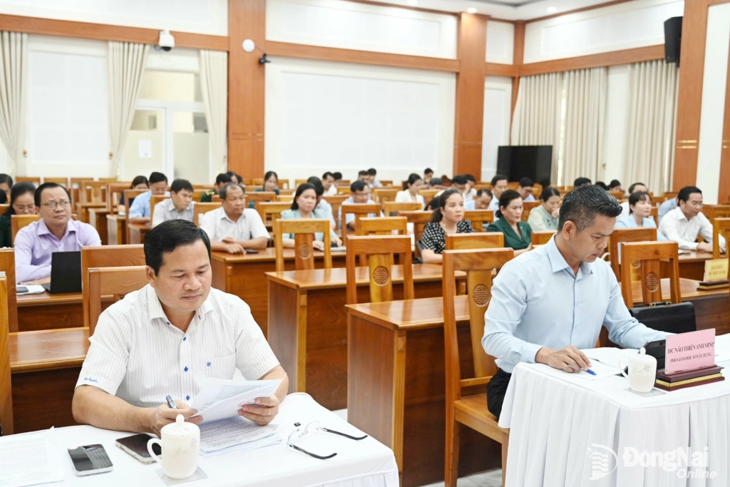 Các đại biểu dự hội nghị. Ảnh: Phạm Quang