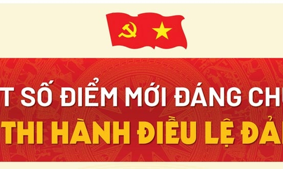 Một số điểm mới đ&amp;#225;ng ch&amp;#250; &amp;#253; về thi h&amp;#224;nh điều lệ Đảng