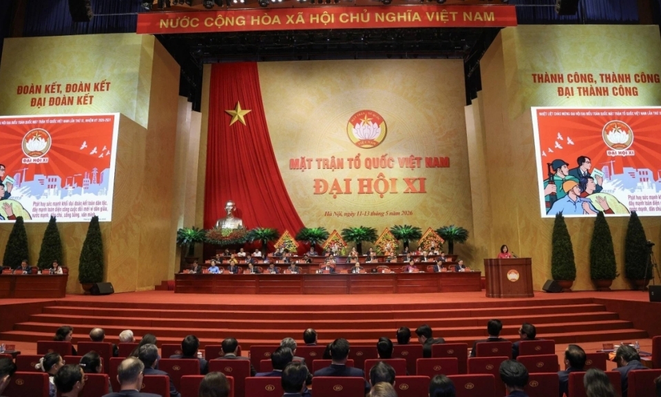 S&amp;#225;ng nay 13-5, bế mạc Đại hội đại biểu to&amp;#224;n quốc MTTQ Việt Nam lần thứ XI