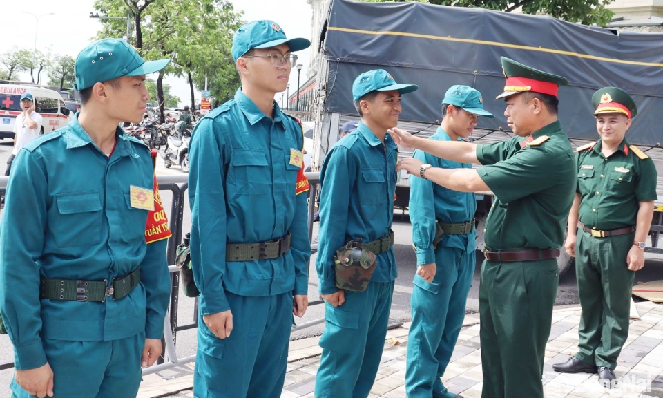 Kiểm tra c&amp;#244;ng t&amp;#225;c bảo đảm an to&amp;#224;n phục vụ Lễ c&amp;#244;ng bố th&amp;#224;nh lập th&amp;#224;nh phố Đồng Nai