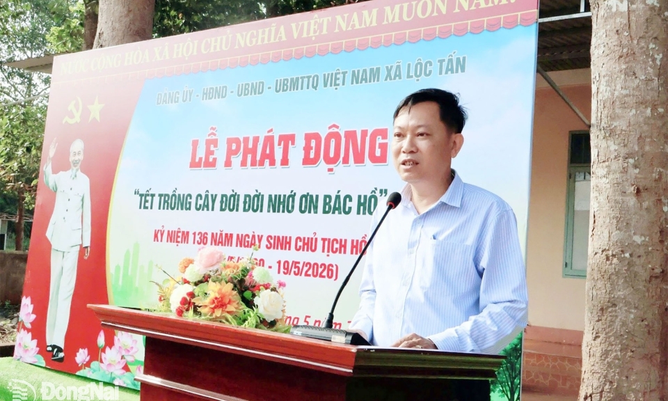 Đồng Nai: C&amp;#225;c x&amp;#227;, phường ph&amp;#225;t động &lsquo;Tết trồng c&amp;#226;y đời đời nhớ ơn B&amp;#225;c Hồ&rsquo;
