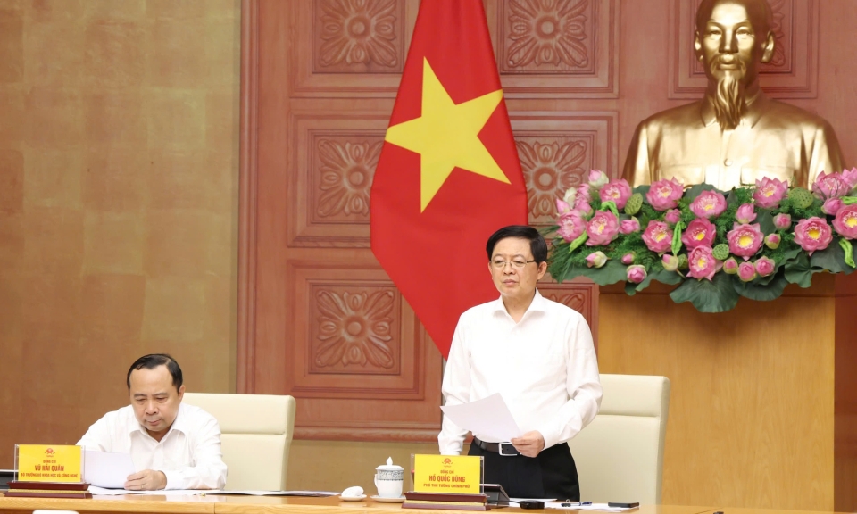 Ph&amp;#243; Thủ tướng Hồ Quốc Dũng: Trong th&amp;#225;ng 6 phải cơ bản th&amp;#225;o gỡ vướng mắc, th&amp;#250;c đẩy giải ng&amp;#226;n vốn KH&amp;amp;CN